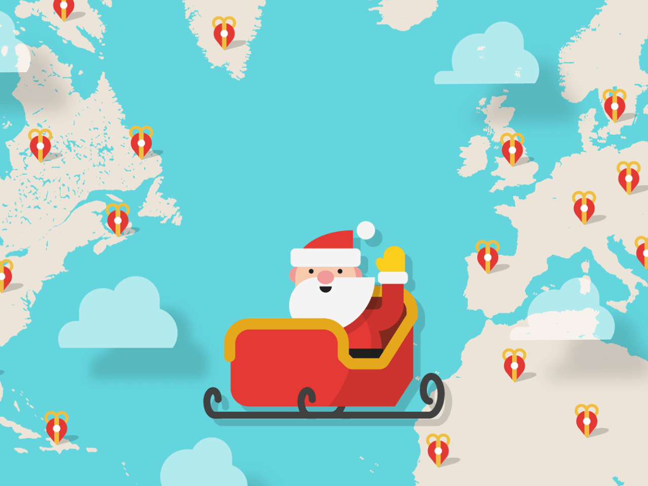 ردیابی بابا نوئل با گوگل - Track Santa Claus with Google